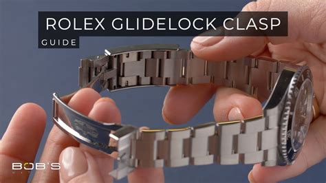 grind lock feature on a rolex watch|rolex glide lock adjustment.